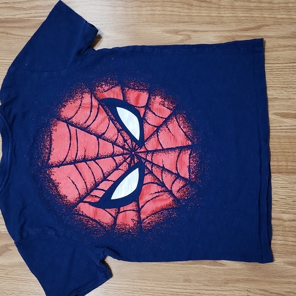 4 Boys Graphic Short Sleeve T-Shirts Set - Black, Blue, Gray Size Medium - Picture 7 of 9